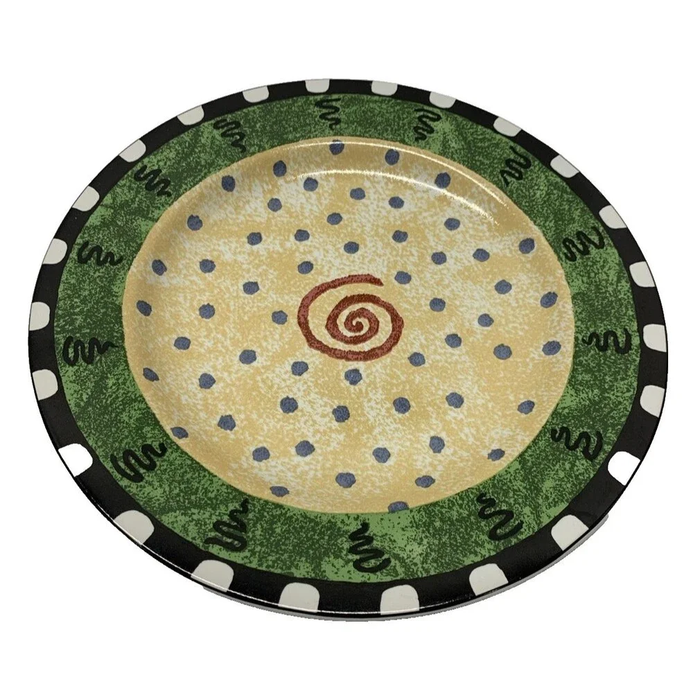 FURIO Stoneware CONFETTI - Set of 2 Salad Plates
